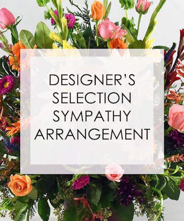 Sympathy Arrangement Designer Selection