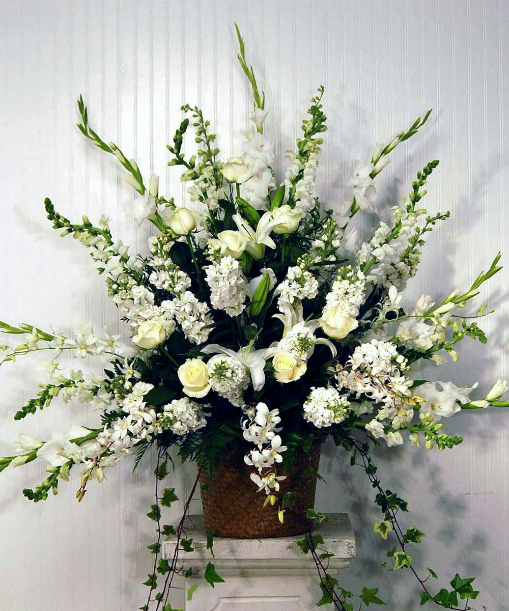 Ivory Dream Bay Area (CA) Sympathy & Funeral Flowers Ah Sam Floral Co.