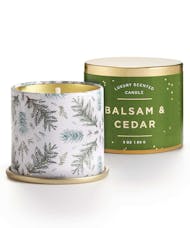 Balsam & Cedar Candle - Classic notes of oak, cinnamon & eucalyptus